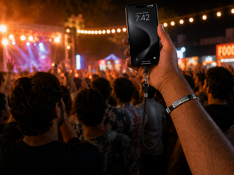 In the crowd
